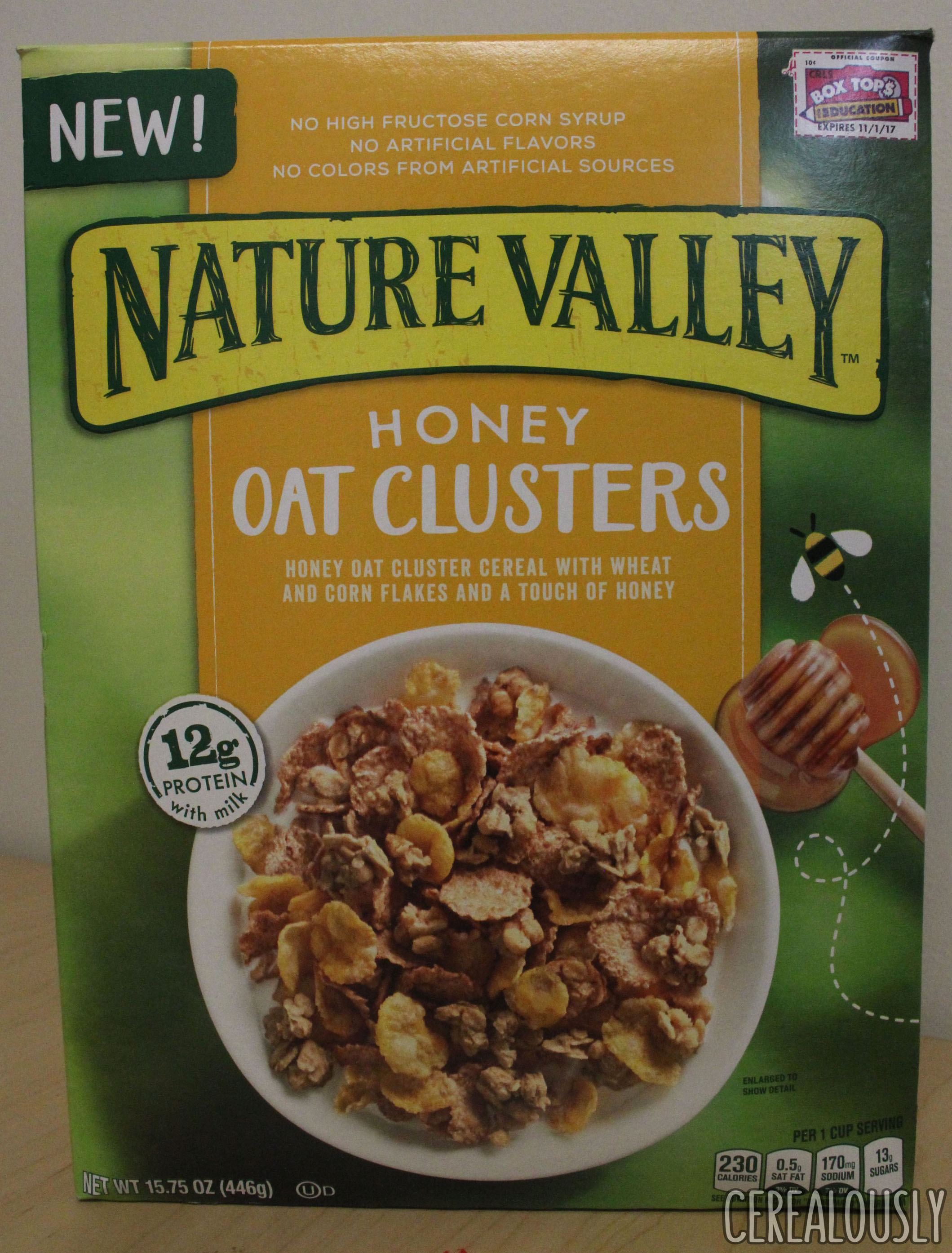 Nature Valley Honey Oat Clusters 22.2 oz, Cereal