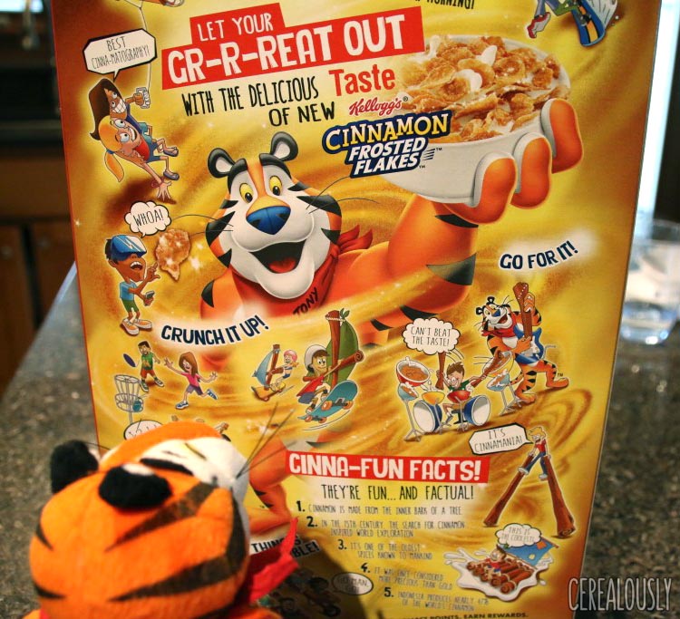 Frosted Flakes Cereal, Cinnamon, Cereal