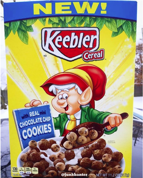 Spooned & Spotted: Keebler Cereal with Real Mini Chocolate Chip Cookies ...