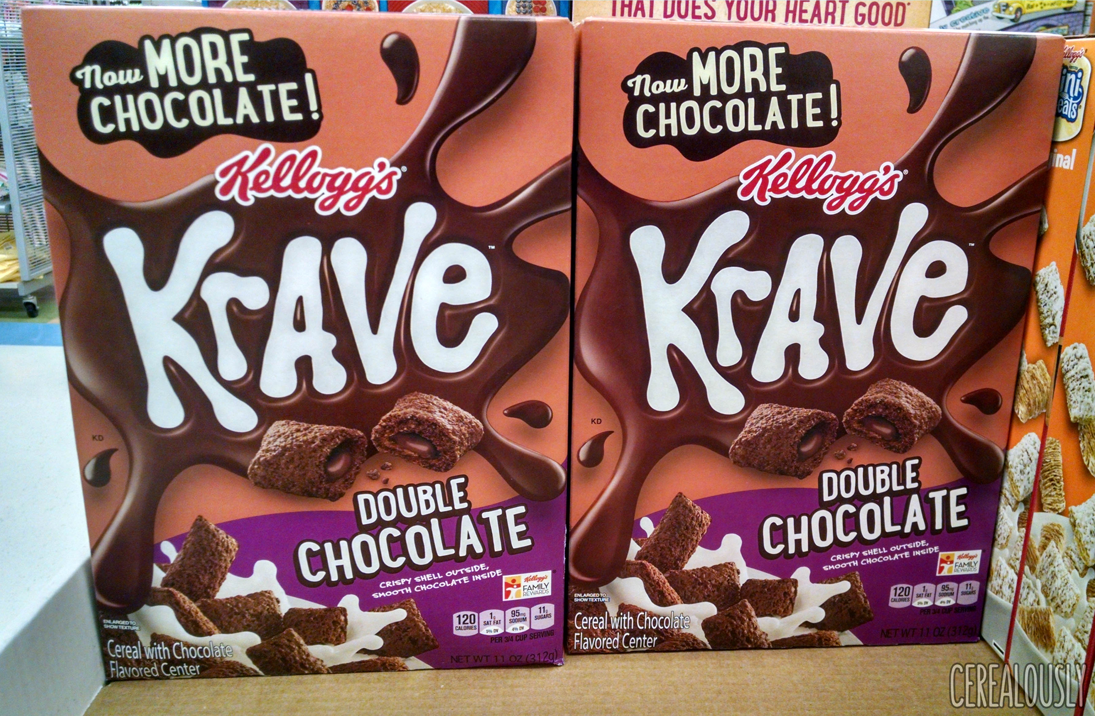 Spooned And Spotted Double Chocolate Krave With More Chocolate Cerealously