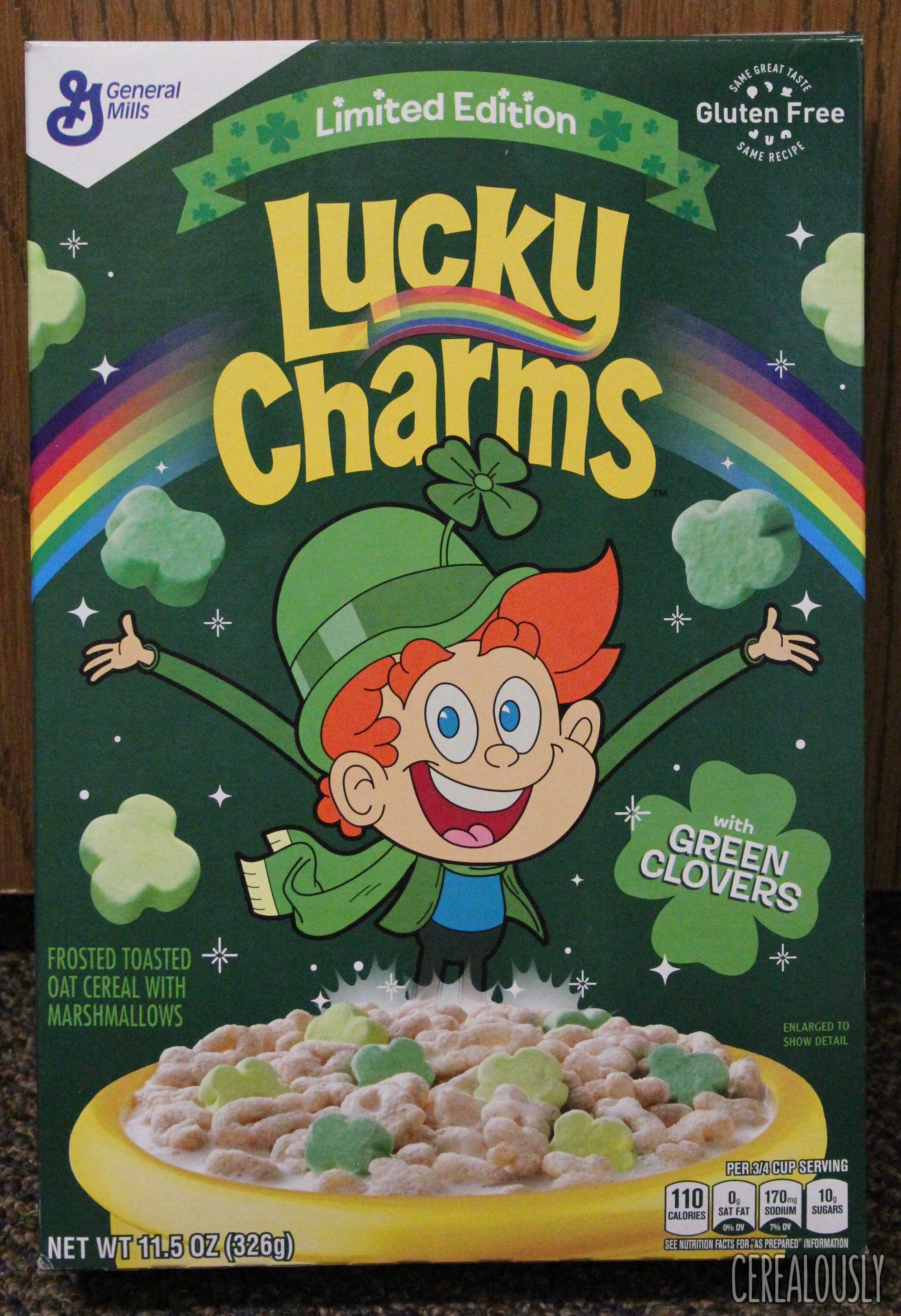 Turn Milk Green Lucky Charms St. Patrick's Day Release