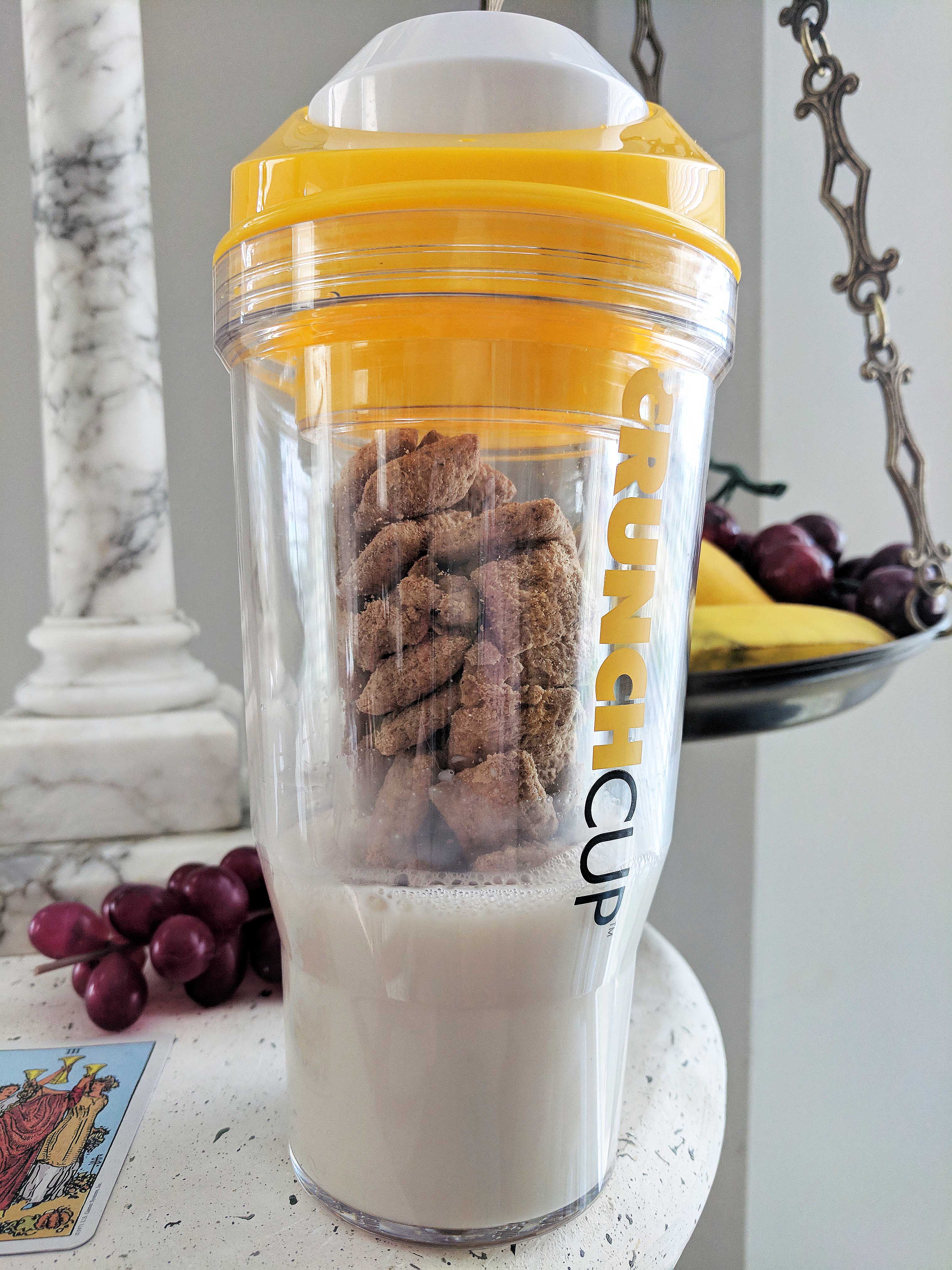 The Crunch Cup for Cereal Breakfast on the Go PLUS our CrunchCup review 