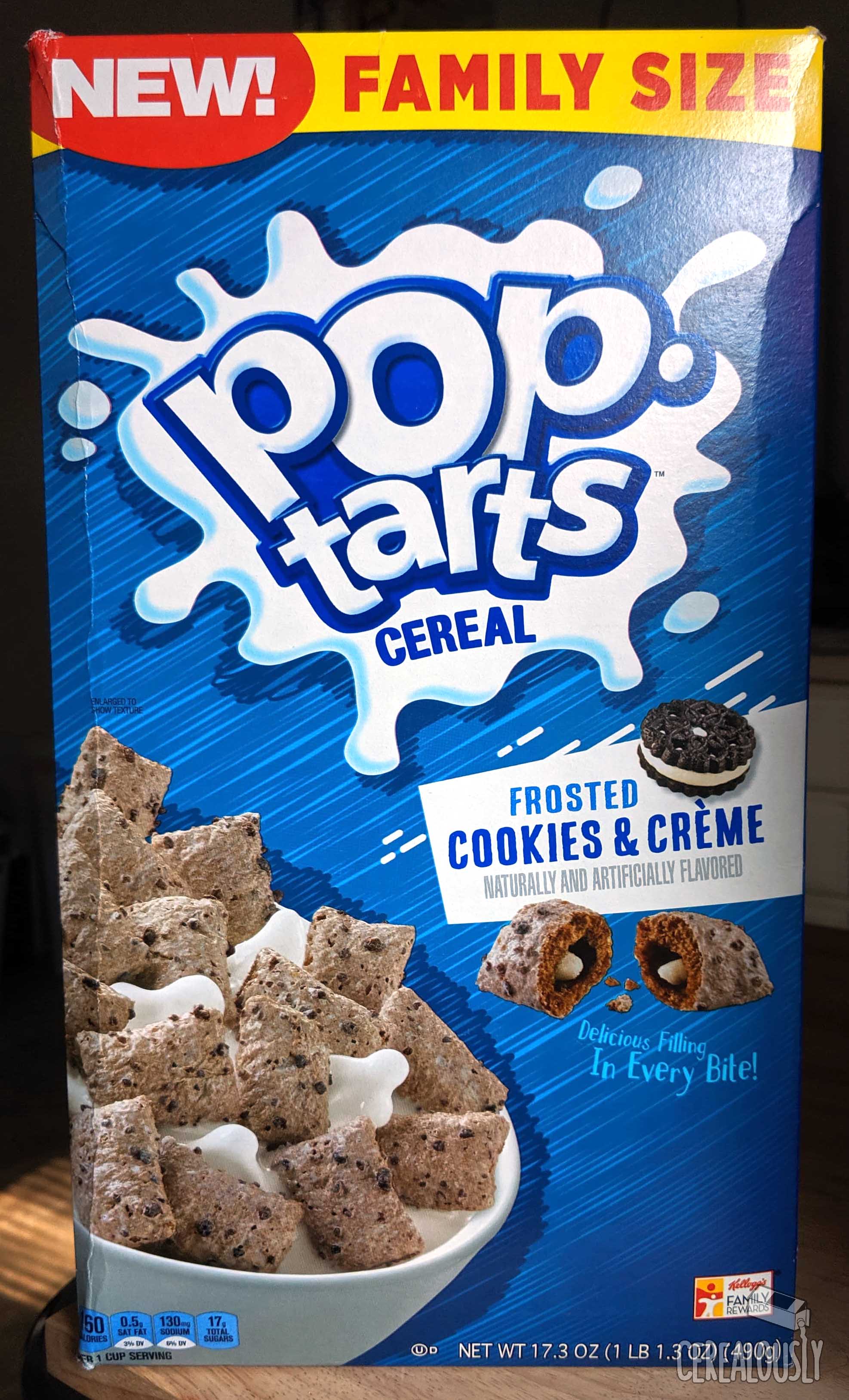 Review Cookies & Crème PopTarts Cereal Cerealously