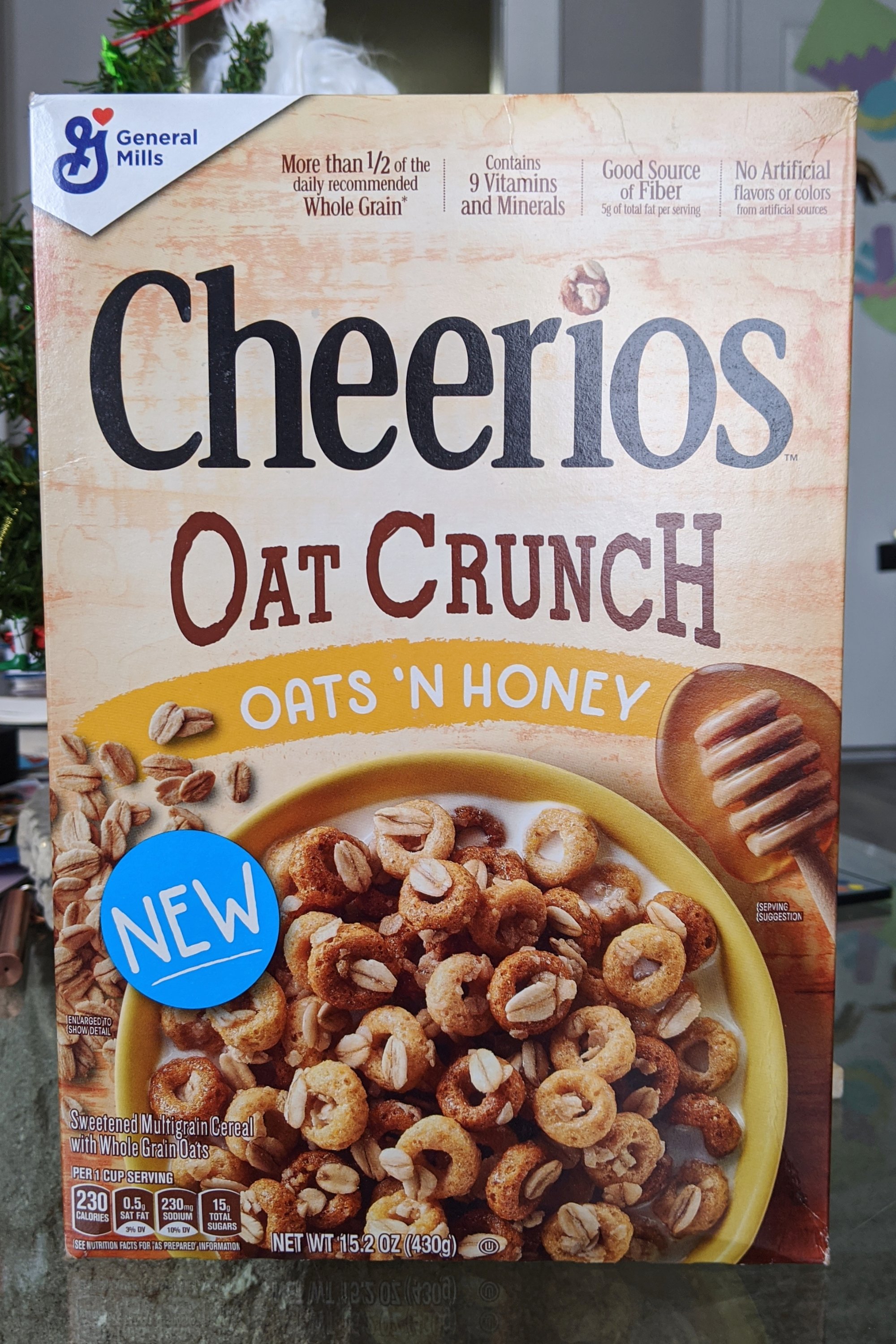 Review Honey N Oats Cheerios Oat Crunch