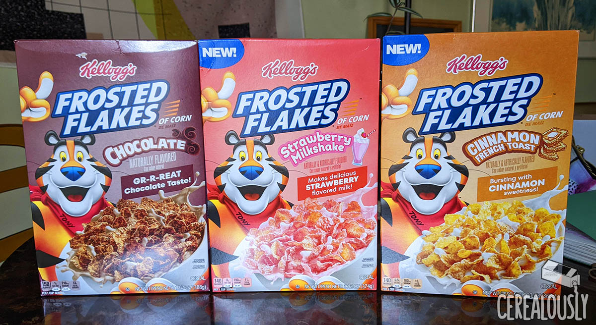 Review: Strawberry Milkshake Frosted Flakes & Cinnamon French